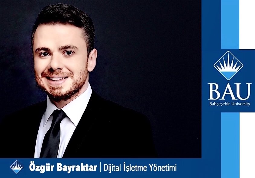 Bahçeşehir Üniversitesi'ne öğretim görevlisi olarak katılıyorum. Sıradışı müfredatı ile "Dijital İşletme Yönetimi" 9 Şubat'ta başlıyor.