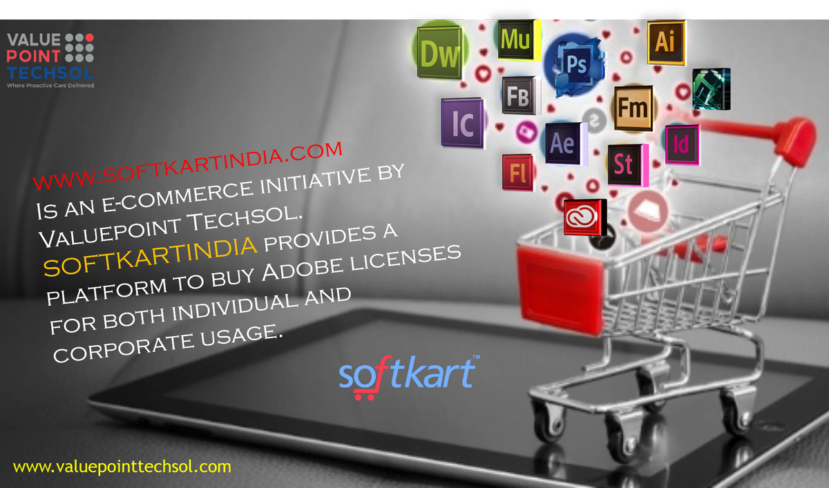 VPTECHSOL's tweet photo. #VALUEPOINTTECHSOL SOME OF THE BEST SOLUTIONS
AT THE CLICK OF A BUTTON!#SOFTKARTINDIA
#LEADINGADOBECHANNELPARTNERS 
https://t.co/JUdQDZroI1 https://t.co/ka0G27yZqj