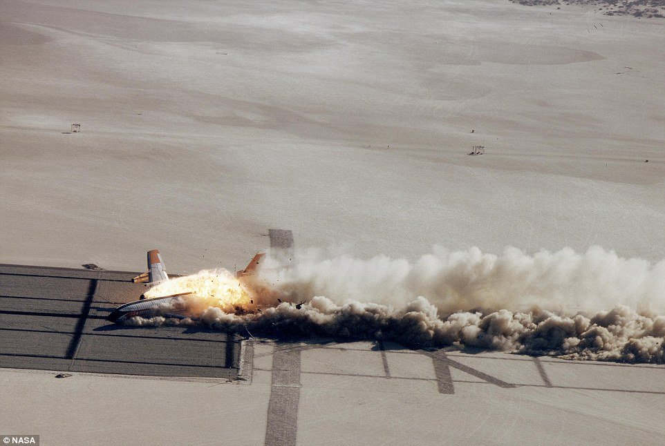 RAeSTimR's tweet photo. What news of Mafeking? (In case you are one of the few people who have never seen footage of 1984 NASA crash tests) https://t.co/EPsHLUyphs https://t.co/JYnGxNz4BR
