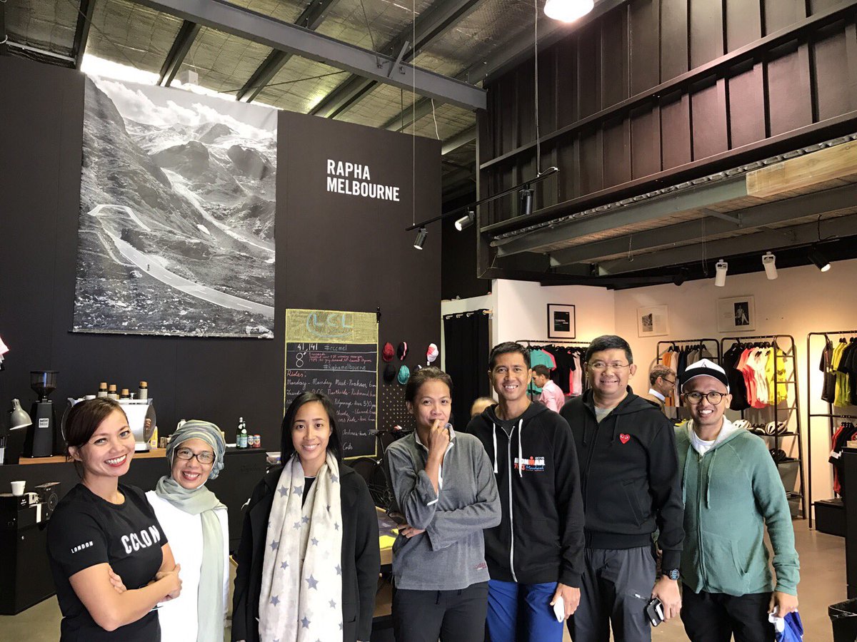 Hello from Indonesia triathletes! @rapha_australia