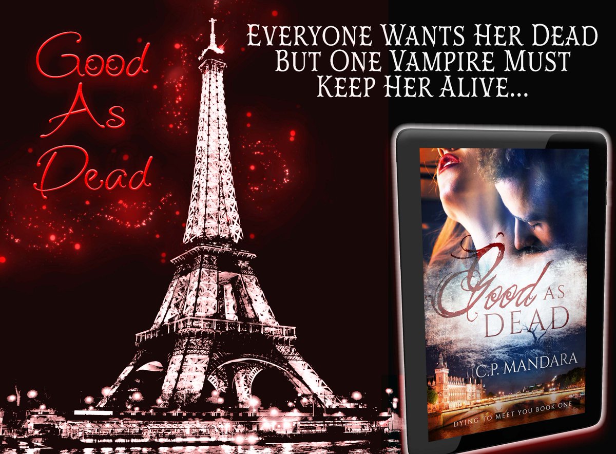 She's DYING to MEET HIM in GOOD AS DEAD
mybook.to/GAD
Sexy #Paranormal #Romance