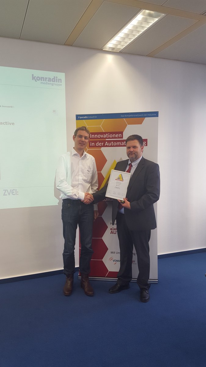 Pilz_INT's tweet photo. #AutomationAward: PITestop active was voted into second place in the “Standard Components & Sensors” category. Big thanks to all voters! https://t.co/ChARTy5x3I