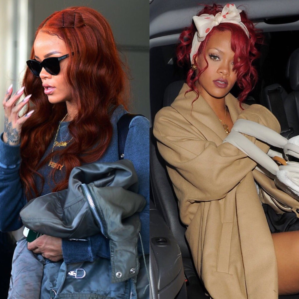 sierrajuicy69's tweet photo. #RedAnna #RIHANNA she can rock anything. @rihanna ❤️❤️ https://t.co/UaKTv6NXex