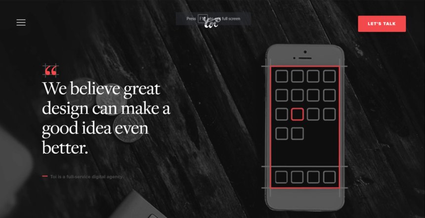 New #WebDesign Inspiration - Toi  cssnectar.com/css-gallery-in…  on CSSNectar.com <a href="/toishop/">Toi Shop</a>