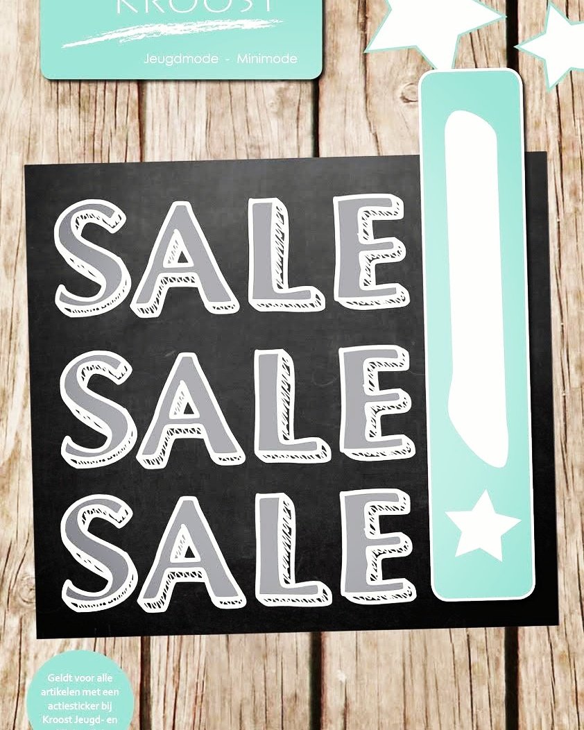 START SALE!  Nu heel veel met 20% korting!