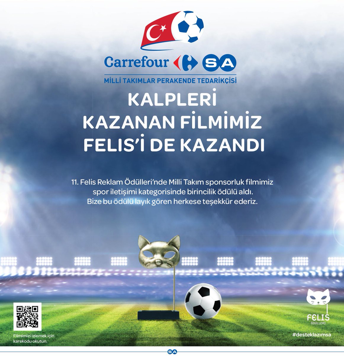 MediaCatFelis's tweet photo. Felis kazanan markaların @MediaCat Aralık sayısındaki ilanları birbirinden yaratıcı. Teşekkür ederiz @CarrefourSA! #Felis2016 https://t.co/3eqKp76C5E