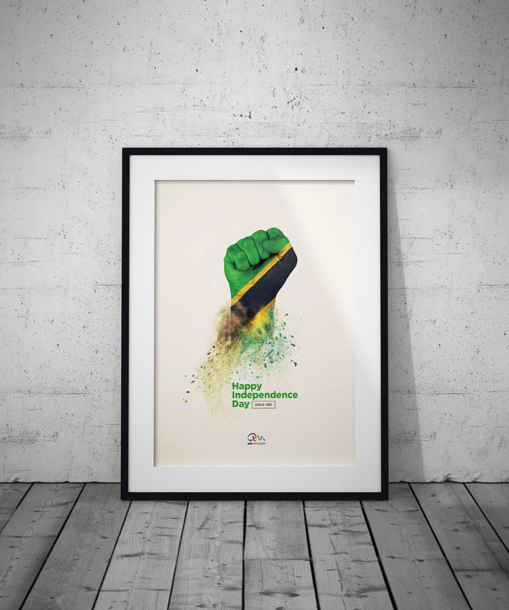 qim_manifester's tweet photo. At @qmconcepts We wish you Happy Independence Day, Since 1961...
_____
#HappyIndependenceDay #TanzaniaIndependenceDay #QMconcepts #Tanzania https://t.co/eWY0IVMOKb