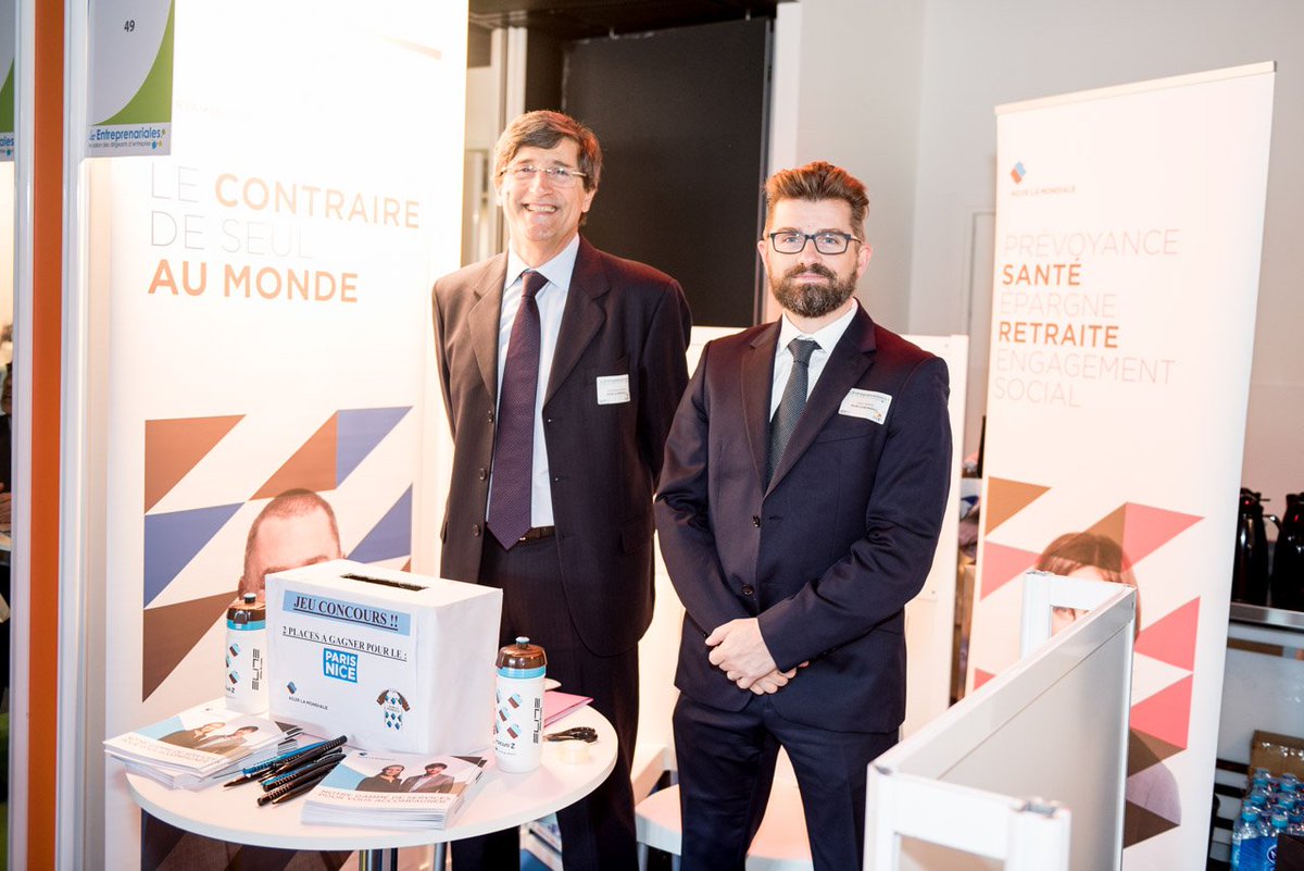 UPE_06's tweet photo. Un grand merci à @AG2RLAMONDIALE pour leur présence au @entrepre06 ! A l'année prochaine :) #ENTREP16 https://t.co/TDyyckL71Y