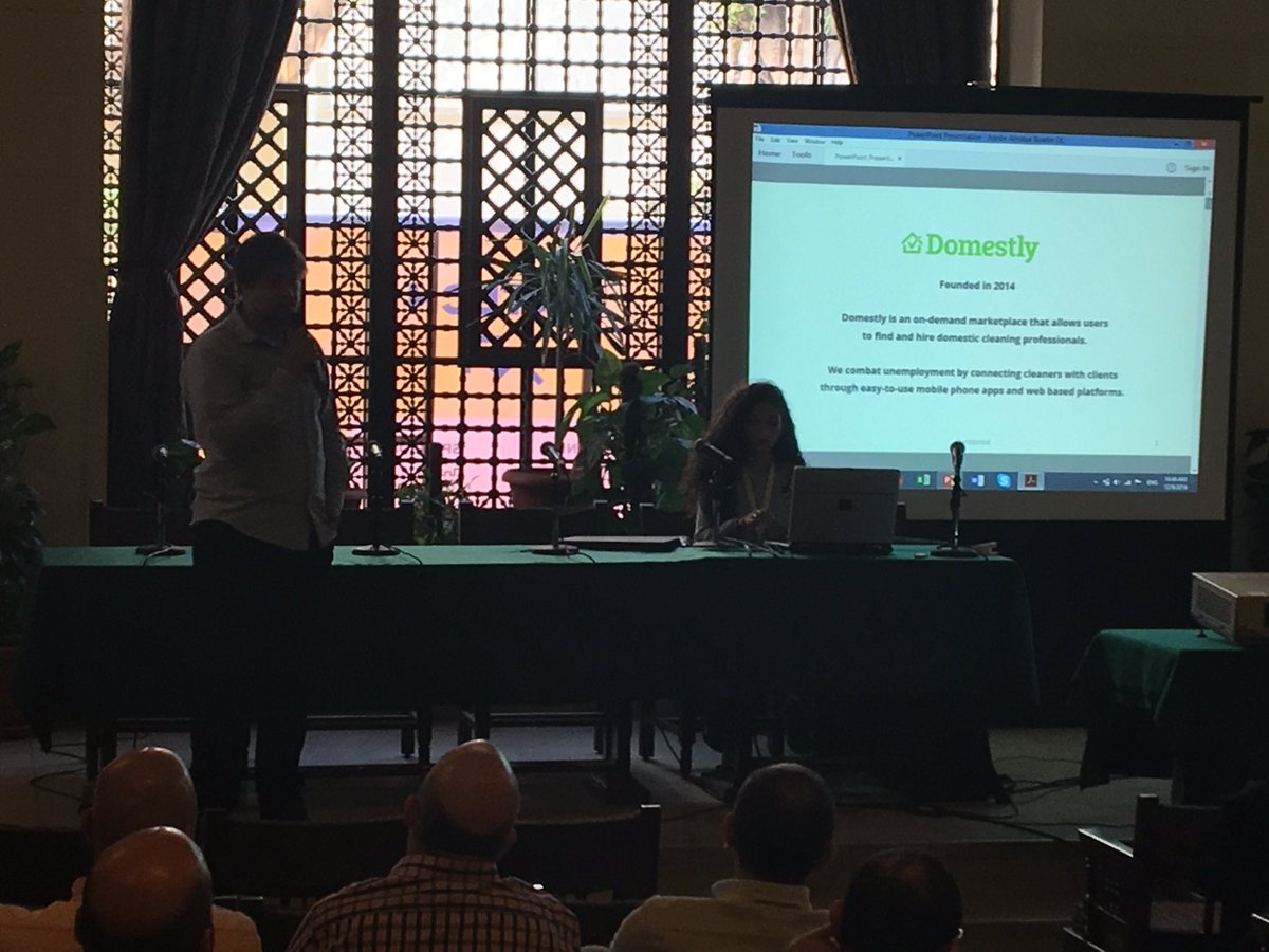 cairoangels's tweet photo. @Domestly is a platform connecting professional cleaners with those leading busy lives with just one click! #BridgeRoundsStartups https://t.co/hGzYDRZBgn
