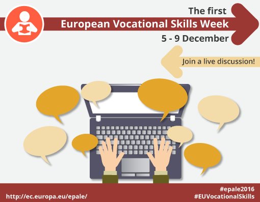 EPALE_EU's tweet photo. Discussing main messages of the Adult Skills Conf - join online discussion on EPALE by @EBSNhq https://t.co/1xyQhwTD5X #EUvocationalskills https://t.co/QAEEQqCkkD