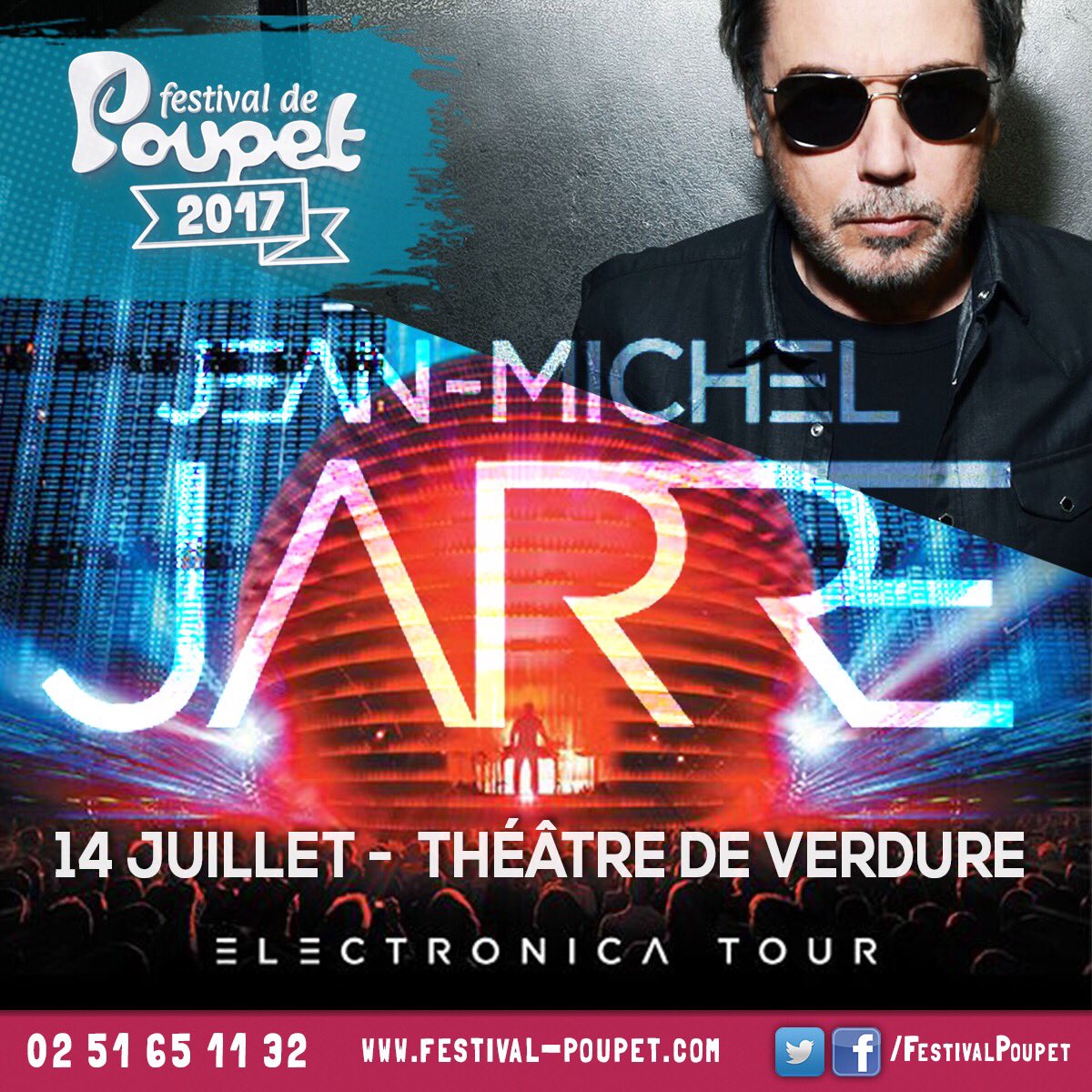 L'homme aux 80 millions d'albums sera présent au festival de Poupet 2017 pour fêter le millionième festivalier ! #Poupet2017 #festival