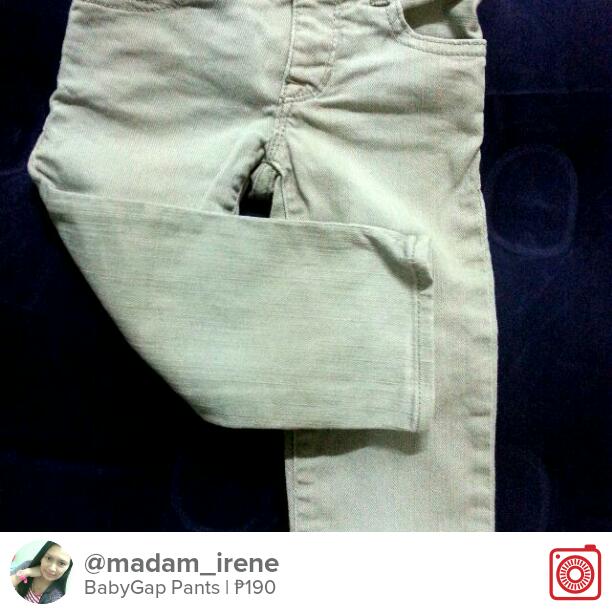 Selling BabyGap Pants ₱190 carousell.com/p/79605706 #carousell <a href="/thecarousell/">thecarousell</a>