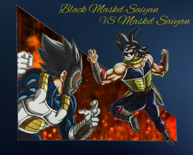 黒仮面のサイヤ人のtwitterイラスト検索結果 古い順