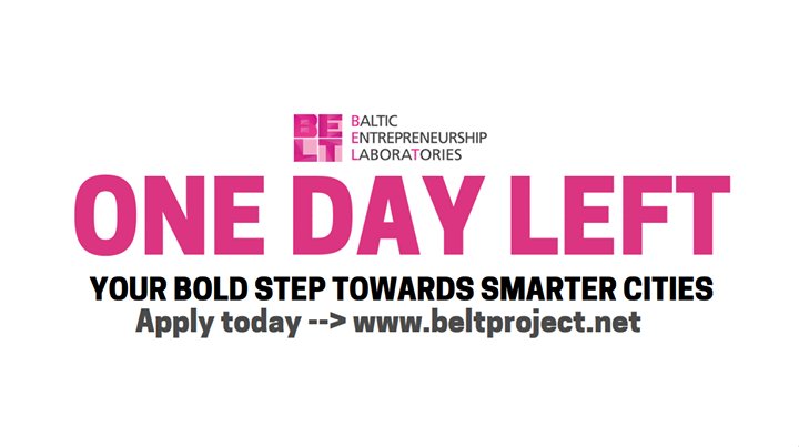 Last day to apply to the BootCamp in Helsinki. ift.tt/2exbE5t