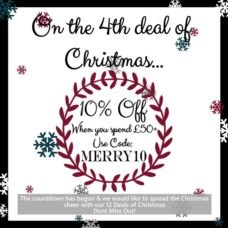 Cosmetictwit's tweet photo. On the 4th deal of Christmas... 
Shop Now | https://t.co/vCgoqWJrL8  #christmascountdown #skincaresavings https://t.co/krqMZDwOx6