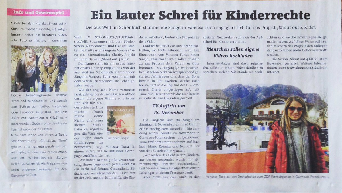 Wir freuen uns über den schönen Artikel in der <a href="/kreiszeitungbb/">KRZ BB</a> 😊👍🏼