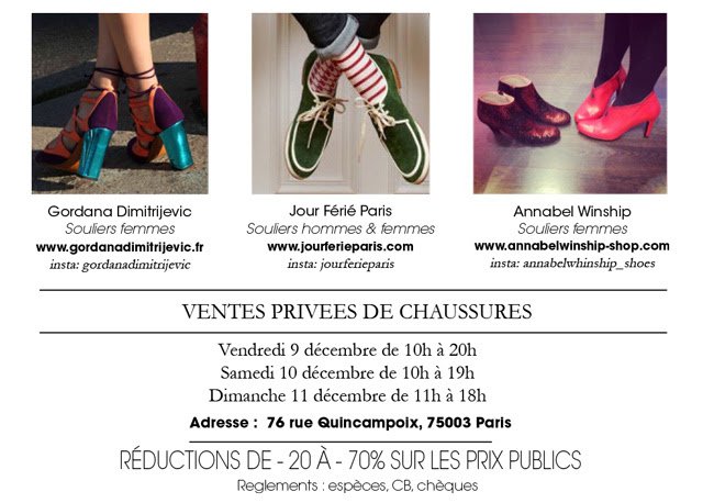 missglitzy75's tweet photo. C'est parti pour 3 jours de ventes privées de chaussures : on en profite ! @JourFerieParis @annabelWinship @GordanaDimitri https://t.co/R4EhI03zB4