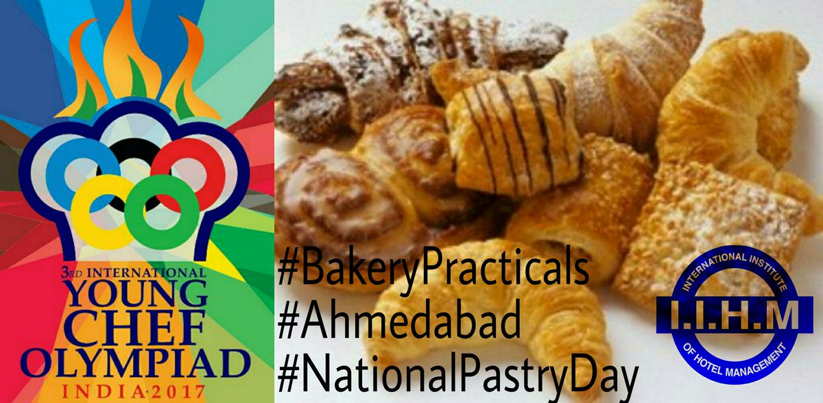 IIHMHOTELSCHOOL's tweet photo. #sneekpeek of #BakeryPracticals of 3rd year at #Ahmedabad campus 
Delicious crumbly melt-in-your mouth pastry
#NationalPastryDay https://t.co/t2XRWN2VGT