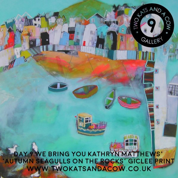 <a href="/RealCornwall/">RealCornwall</a> Stunning prints of Cornwall from bit.ly/2hczl3z  Follow us for #12daysofChristmas #coastalart #Cornwall #seascapes