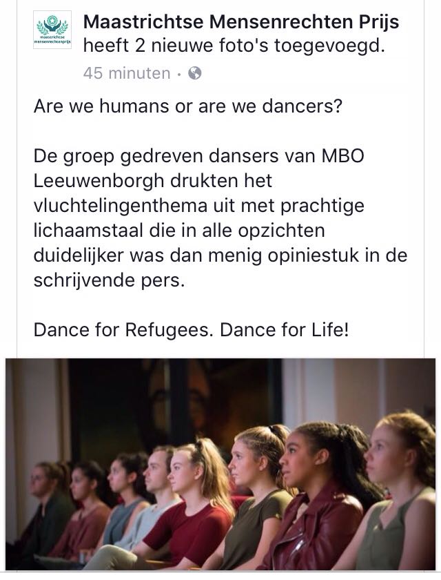 RobVelthoven's tweet photo. Wat een mooie recensie voor #MBODANS van #Leeuwenborgh. https://t.co/Do6HIwX89M