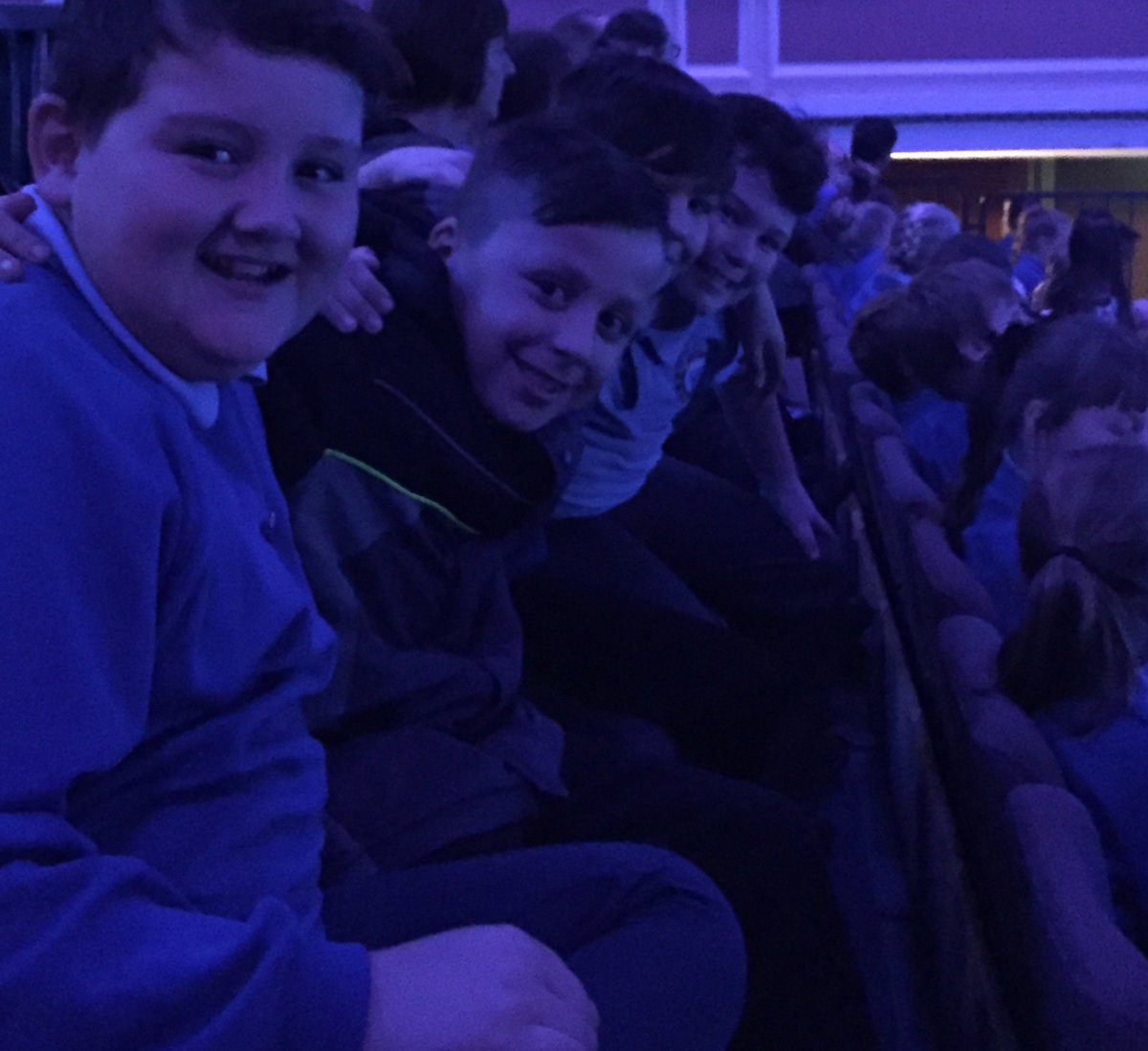 Class6LW's tweet photo. We're ready and waiting for our Christmas panto! 🎄 https://t.co/0CCNgOqDnY