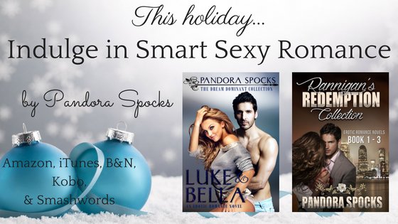 You've shopped for everyone else.
Now treat yourself to smart, sexy romance!
ow.ly/FABy306WYgw
#bookboost #EARTG #holidays