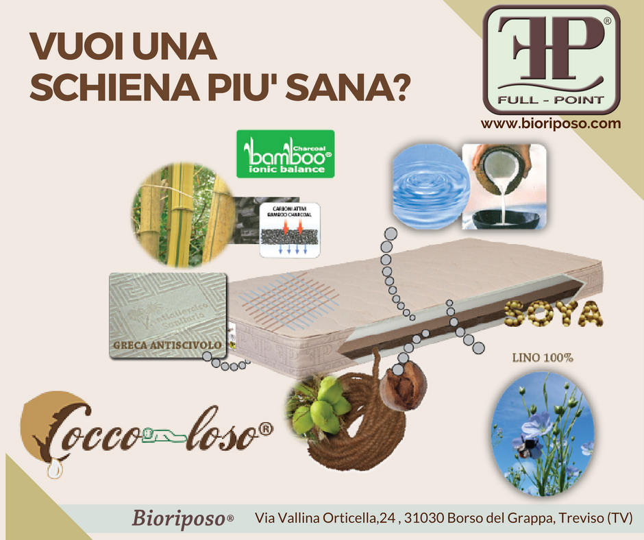 Bioriposo's tweet photo. Come avere una schiena sana? Con il Materasso Coccoloso. Costruito su misura per te, creato solo con fibre naturali
https://t.co/6Fz8LPVkIE https://t.co/xfWr3EfvJq