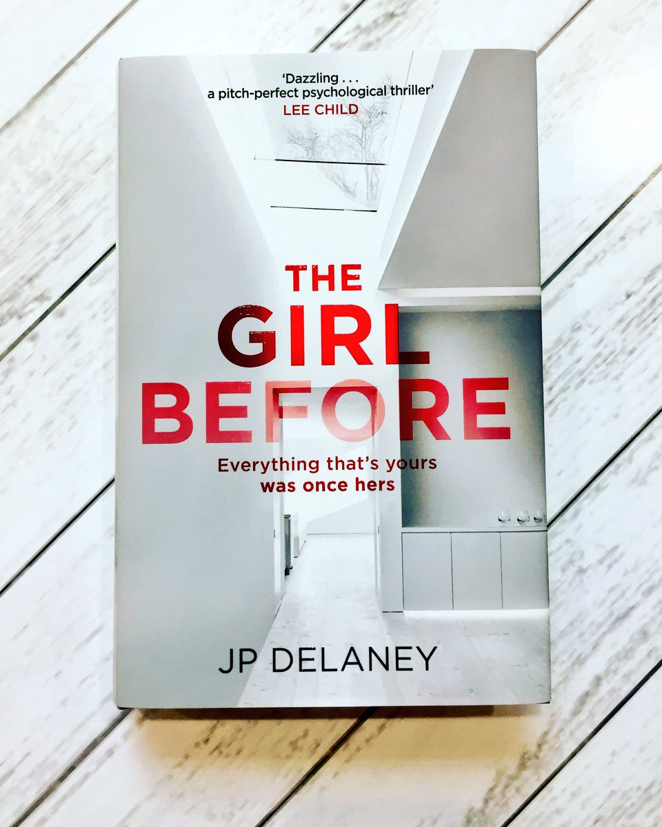 Oh my goodness! #TheGirlBefore is finally here, in all its hardback glory 😍
