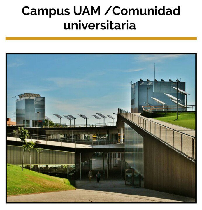 uniymas's tweet photo. Conoce todos loa servicios del Campus de Cantoblanco! Ofertas y descuentos para la UAM que seguro que no conocías!
https://t.co/Pq2EqLklOR https://t.co/srbIHc8KU3