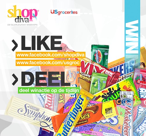 ShopdivaNL's tweet image. NIEUWE #winactie (2x kans!) in samenwerking met #webshop USgroceries. Ga snel naar shopdiva.nl/prijsvraag en doe mee!