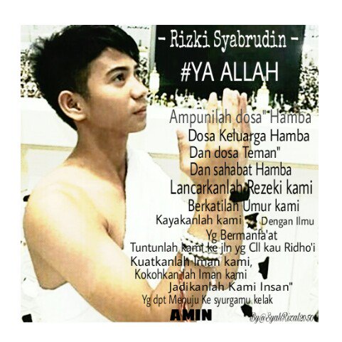 RizalSyabSyafa's tweet photo. AMIN
#SeruDAASIA2AdaRizkiRidho https://t.co/aqpb8aHa3N