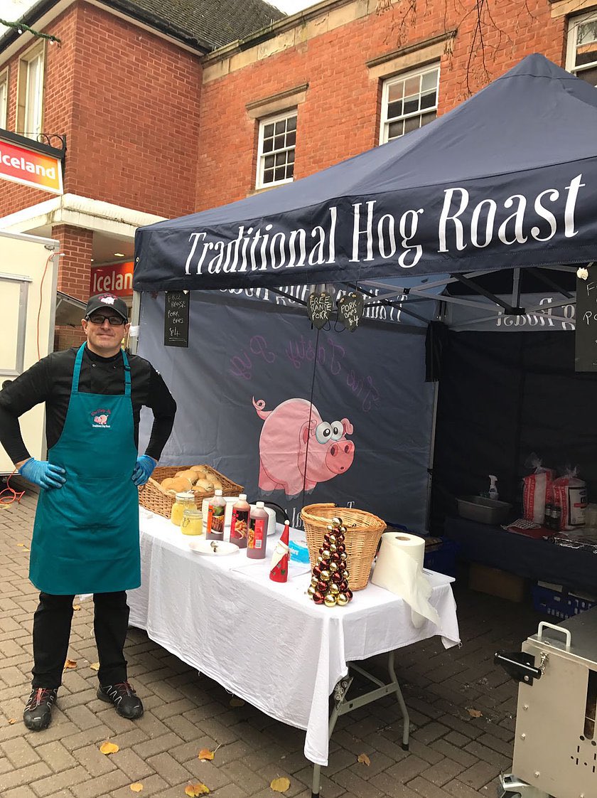 Come &amp; see us Saturday &amp; Sunday. Delicious pork hog roast &amp;  our slow cooked beef brisket baps 😍🐷 #thetastypig <a href="/lichfieldfest/">Lichfield Festival</a> <a href="/LichfieldBID/">Lichfield BID</a>