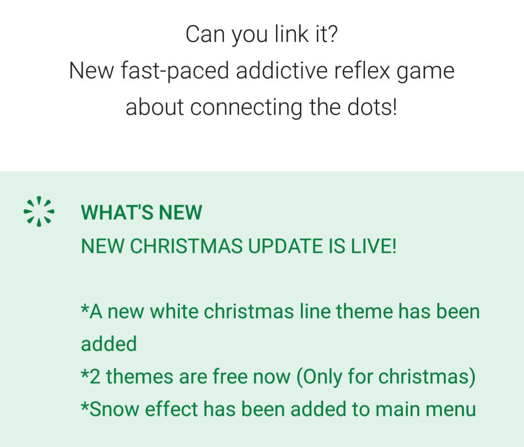 linkitgame's tweet image. New Christmas update is live now! Don't forget to get your free themes
Try it now goo.gl/ayYmK7
#indiedev #gamedev #madewithunity