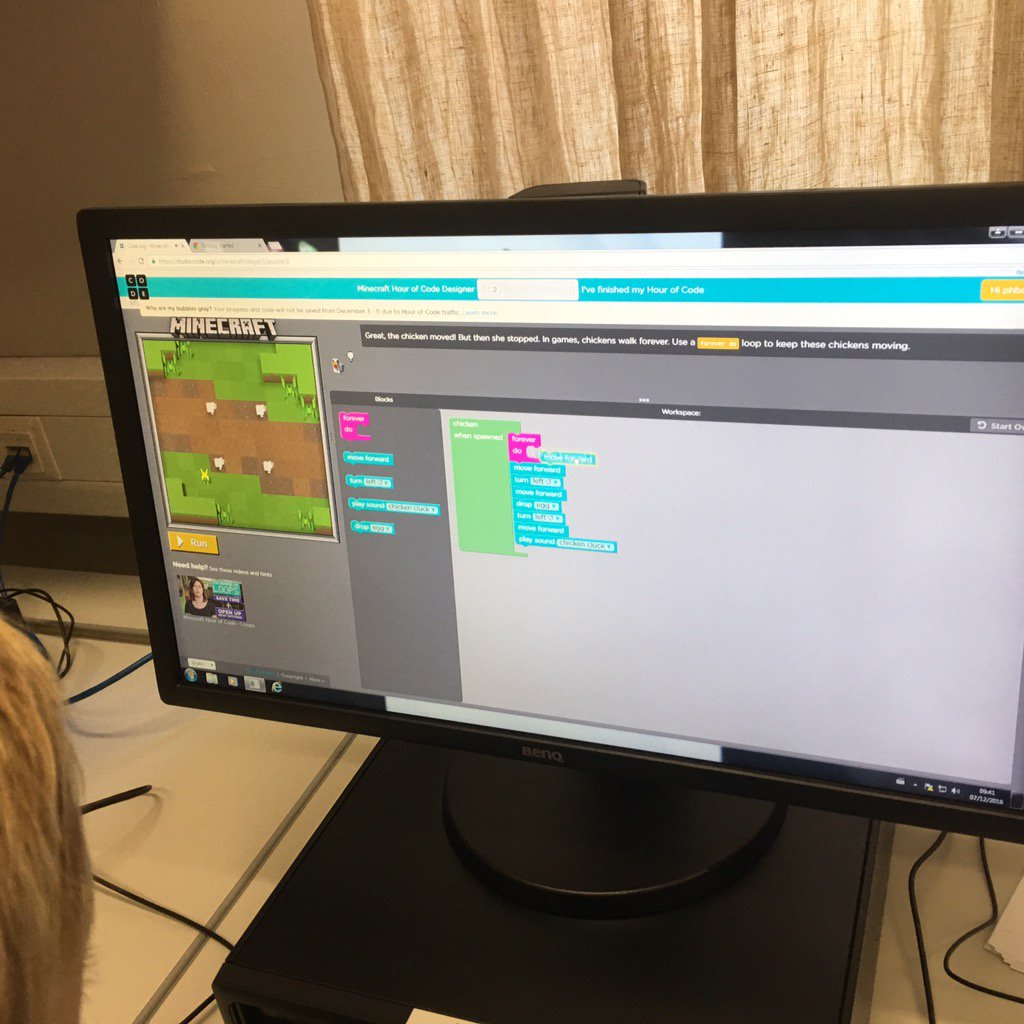 DesignAtDanube's tweet image. Grade 5... Beyond the hour of code... Course 3! @hadip @hourofcode #ImLovinYourDebugging