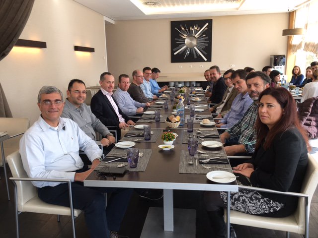 AquaSmartData's tweet photo. @aquaSmart Plenary Meeting #5 Lisbon Blog Update via https://t.co/E0YaPtR0m1 @TSSG_WIT https://t.co/60jxabv3eY