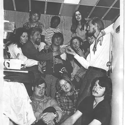 unlvSSDP's tweet photo. Fall semester 1969 Student Union night club "The Kitchen" all pot smokers except 1. Hiding  &amp; smoking. Photo curtsey of UNLV Alumni David M. https://t.co/P6MvIjEXaX