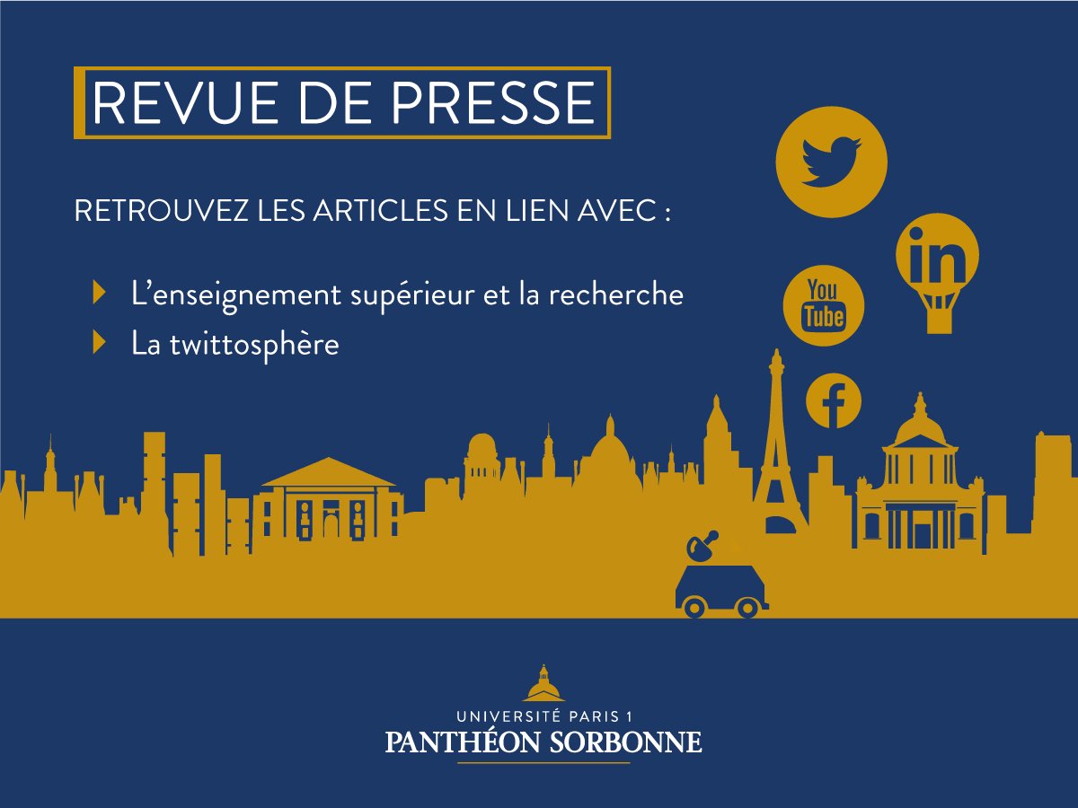 Université Paris 1 Panthéon-Sorbonne tweet media