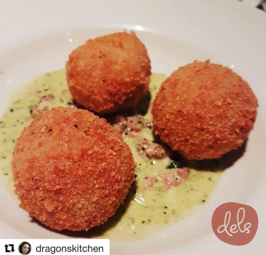 delsenoteca's tweet photo. These Arancini will be on our Christmas Menu starting on Monday! Thanks for... https://t.co/BGGu8dS6ye https://t.co/T0qQwi9vfm