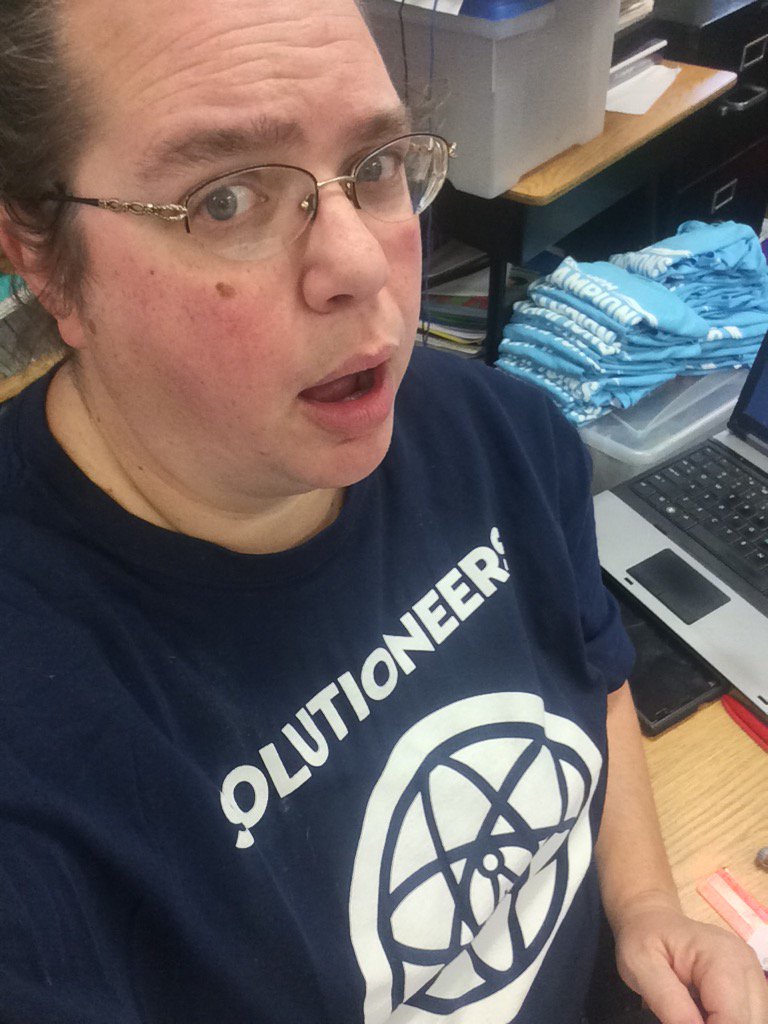 ChrisParadise's tweet image. I definitely choose the right shirt for today! #OklaEd #Solutioneers