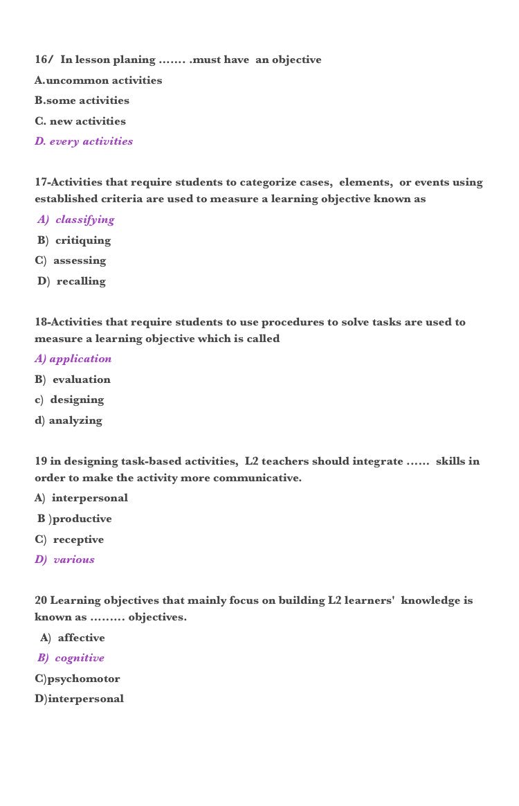 📍حل اسئله ١٤٣٧كفايات انجليزي

الجزء الاؤل ⬇️⬇️⬇️

#كفايات_انجليزي
