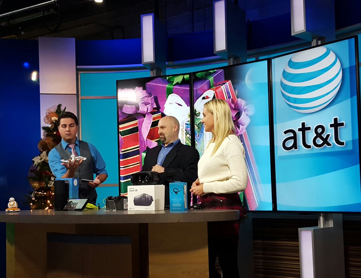 A drone, Star Wars robot &amp; more. <a href="/ATT/">AT&T</a>  interactive tech gadgets on the <a href="/ABC12WJRT/">ABC12WJRT</a> set w/ <a href="/YOURWEATHERMAN/">Chris Mulcahy</a>, <a href="/JeffHAttRae/">Jeff H</a>  and <a href="/kristenskladd/">Kristen Skladd</a>.