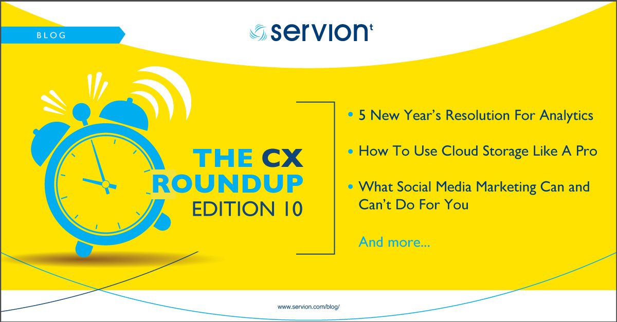 Servion's tweet image. Here is this week's round up on CX!
htl.li/E5FU306XYjb