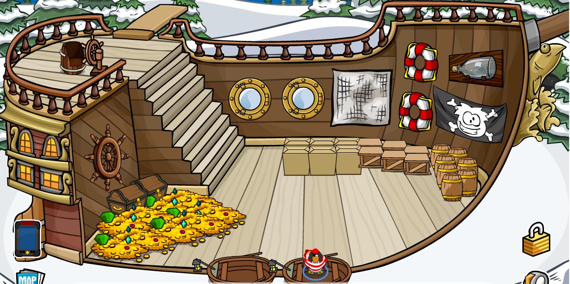 Calicut1497's tweet photo. tfw you're ship irl is wrecked so you improvise with club penguin https://t.co/6QmKAUyO7d