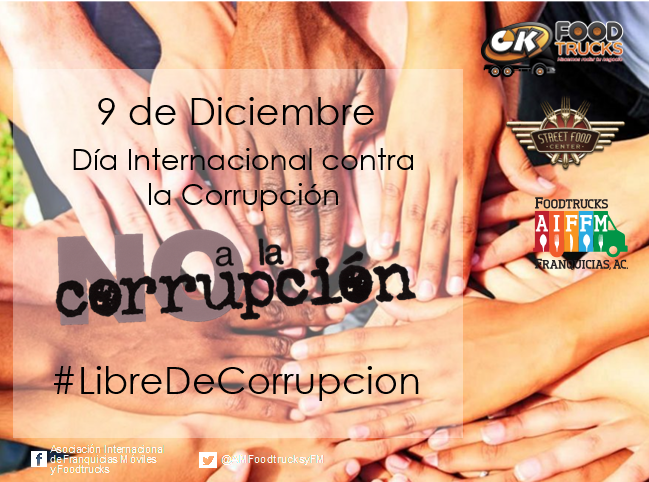 9 de Diciembre, día internacional contra la corrupción.

Un Mexico #LibreDeCorrupcion 
Seamos un país transparente
#UnidosContraLaCorrupcion