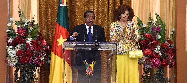 PR_Paul_BIYA's tweet photo. Mon discours lors de la réception des Lionnes Indomptables du #Cameroun: https://t.co/4iN8cK5lAQ  #AWCON2016 #CanFeminine2016 #CANFEM2016 https://t.co/h3CLovPVnn