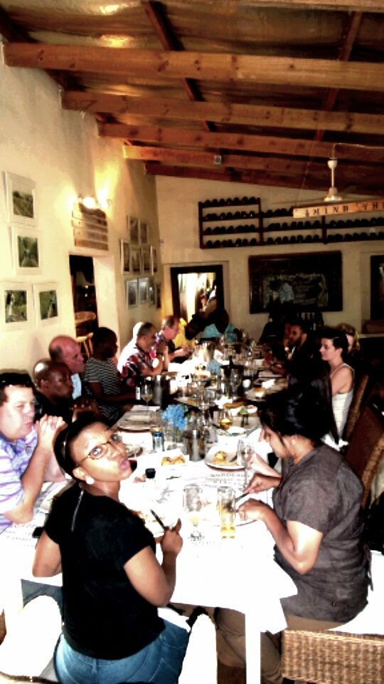 delainecools's tweet photo. @ComradesRace staff luncheon at @Abingdonwine  #hautecuisine #scrumptious #goodcheer #bestofMidlands https://t.co/NybIJXTbhl