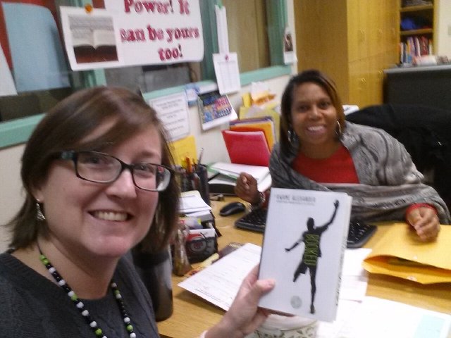 ireneamelia1's tweet photo. Can't be @WAPerryMS for #ReadABookInADay @kwamealexander #Booked so reading @RosewoodEagles! @RobinColetrain @Marva_MWC @RichlandOneSupe https://t.co/mz9q69pcqE
