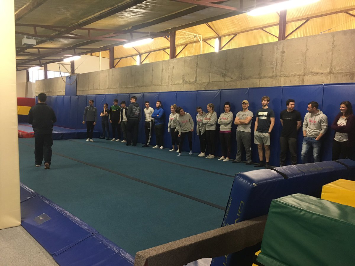BIFESoccer's tweet photo. @BrayInstituteFE students explaining the break down of how to walk in @NatSportsCampus diving academy https://t.co/bE2jpghWTB