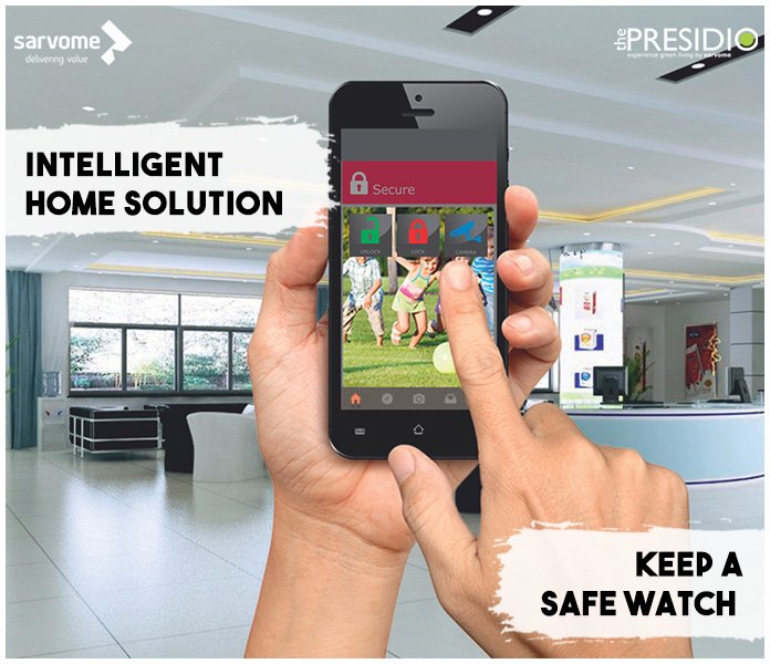 The_Presidio's tweet photo. Smart Home, Smart Living. 
https://t.co/nhnxy26WVy
#Sarvome #ThePresedio #Faridabad https://t.co/3qNY2qRN8w