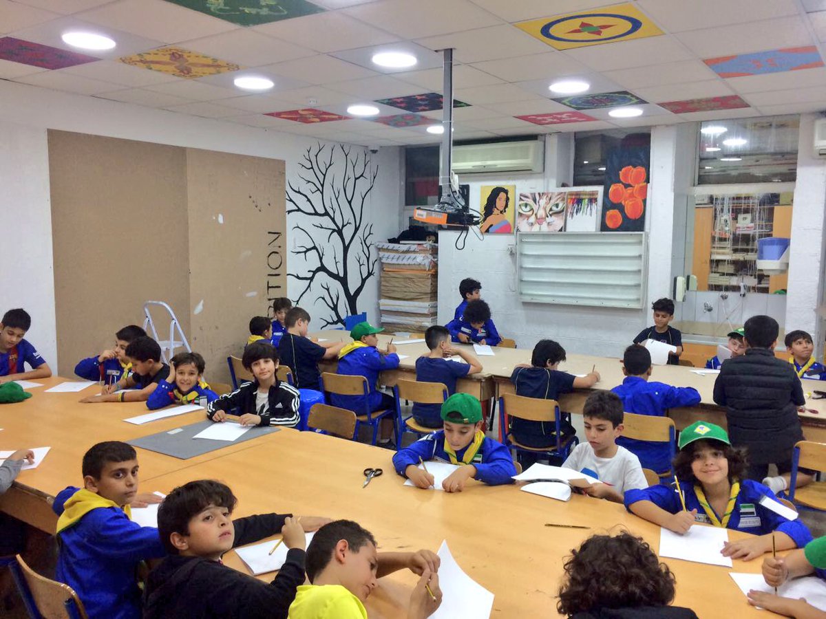 Mawakeb_Barsha's tweet photo. Our #Zahrat & #Ashbal started their 2nd #camp with an extra boost of #happiness & #creativity! #100DaysofPositivity #scouts #family https://t.co/Q8Dg2LznyA